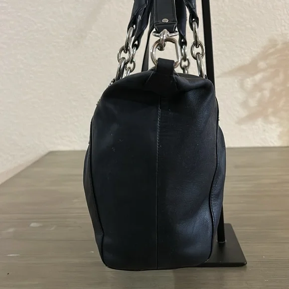 Coach F33806 Black Colette 2-way Satchel Shoulder Handbag - Picture 5 of 14